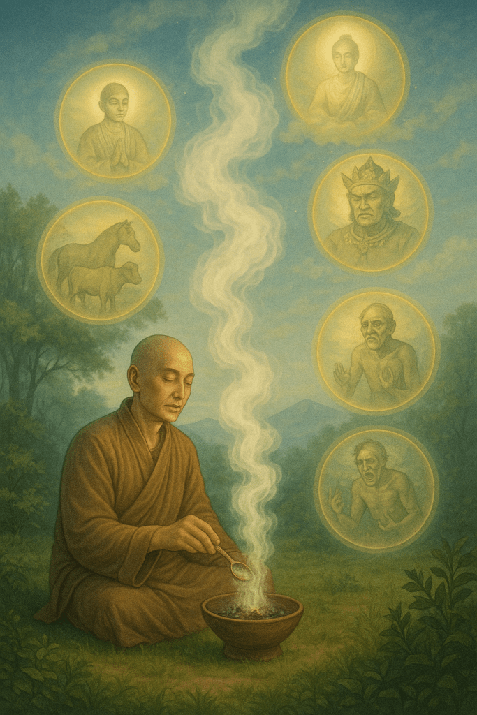 煙供的六道眾生